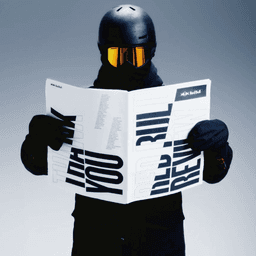 Editorial Newspaper Design For Red Bull Review cover image