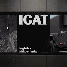 Brand Identity And Website Design For Icat Logistics cover image