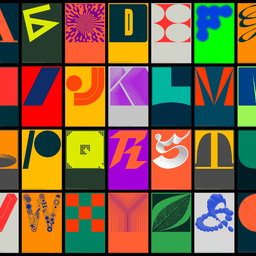 Exhibition Design For The Osh Gallery Alphabet cover image