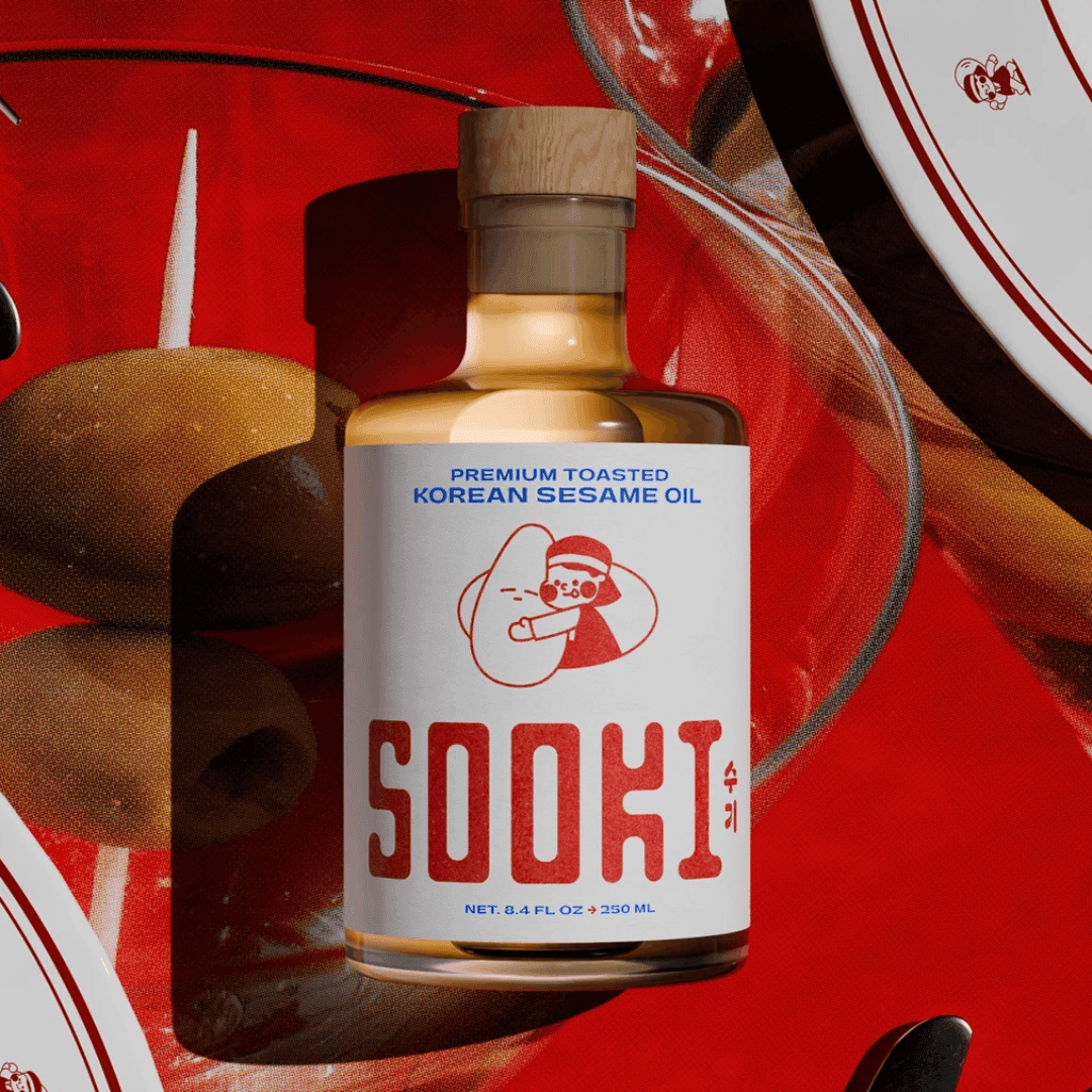 Packaging And Brand Identity For Sooki Sesame Oil