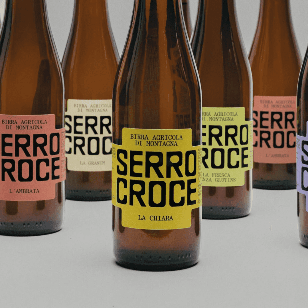 Brand Identity And Packaging For Serrocroce Mountain Brewery
