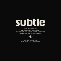 Visual Identity And Website Design For Subtle Computing - thumbnail 1