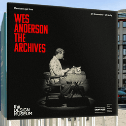 Exhibition Graphics And Campaign For Wes Anderson Retrospective - thumbnail 1