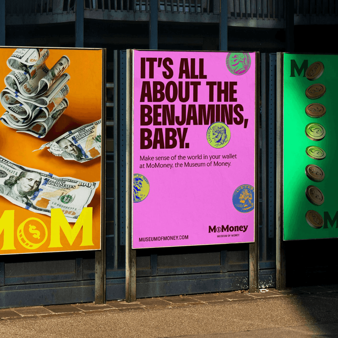 Brand Identity For Momoney Museum Of Money
