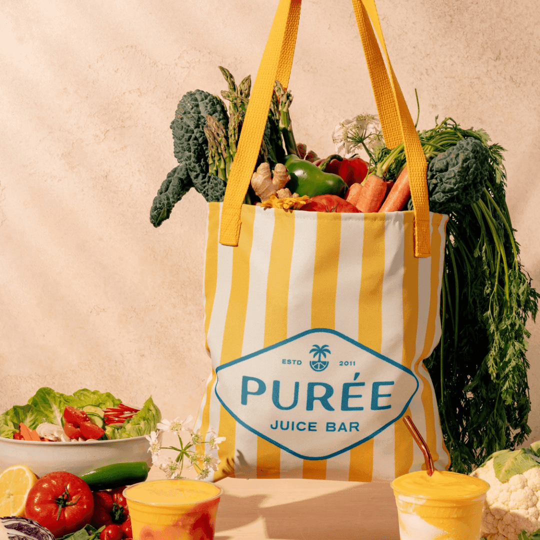 Brand Identity For Purée Juice Bar