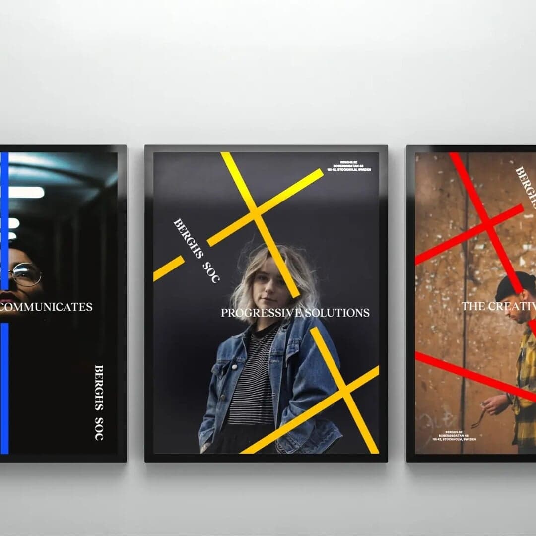 Visual Identity Redesign For Berghs School Of Communication