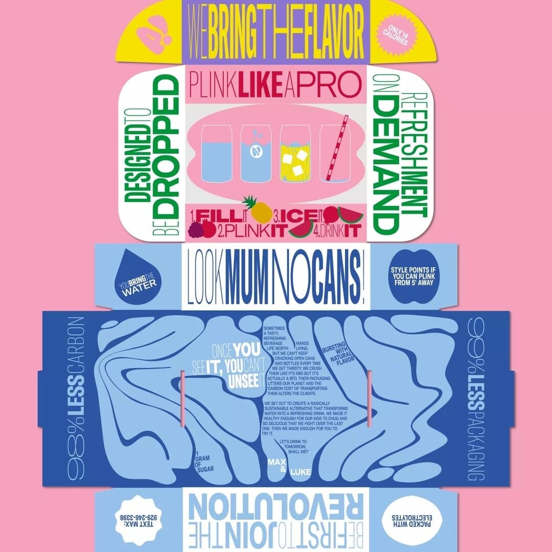 Brand Identity And Social Strategy For A Sustainable Drinks Brand