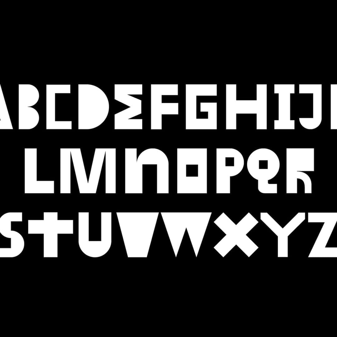 Custom Typeface Design For Nike Football Moscow