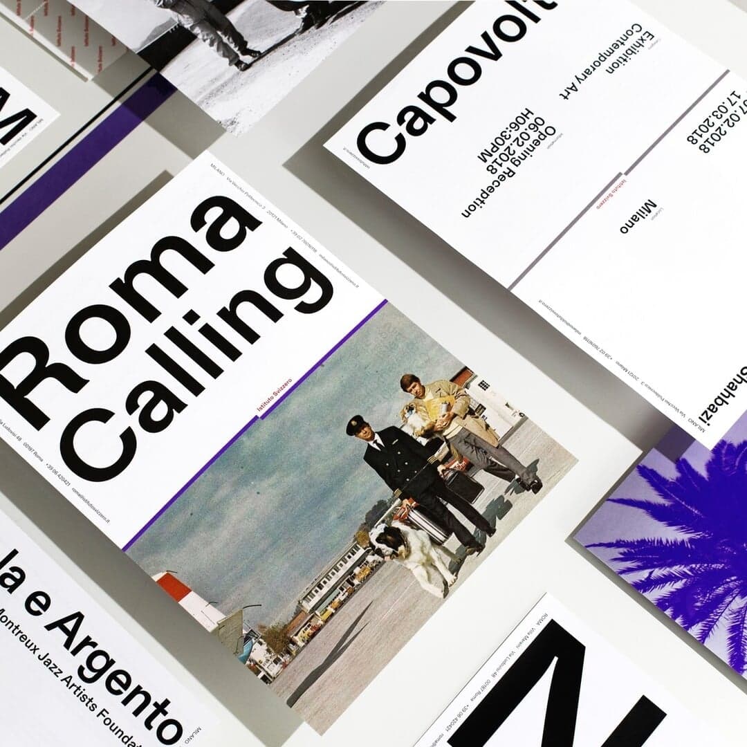 Custom Typeface For Instituto Svizzero