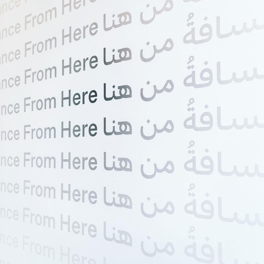 Arabic Extension Of The Favorit Typeface Family