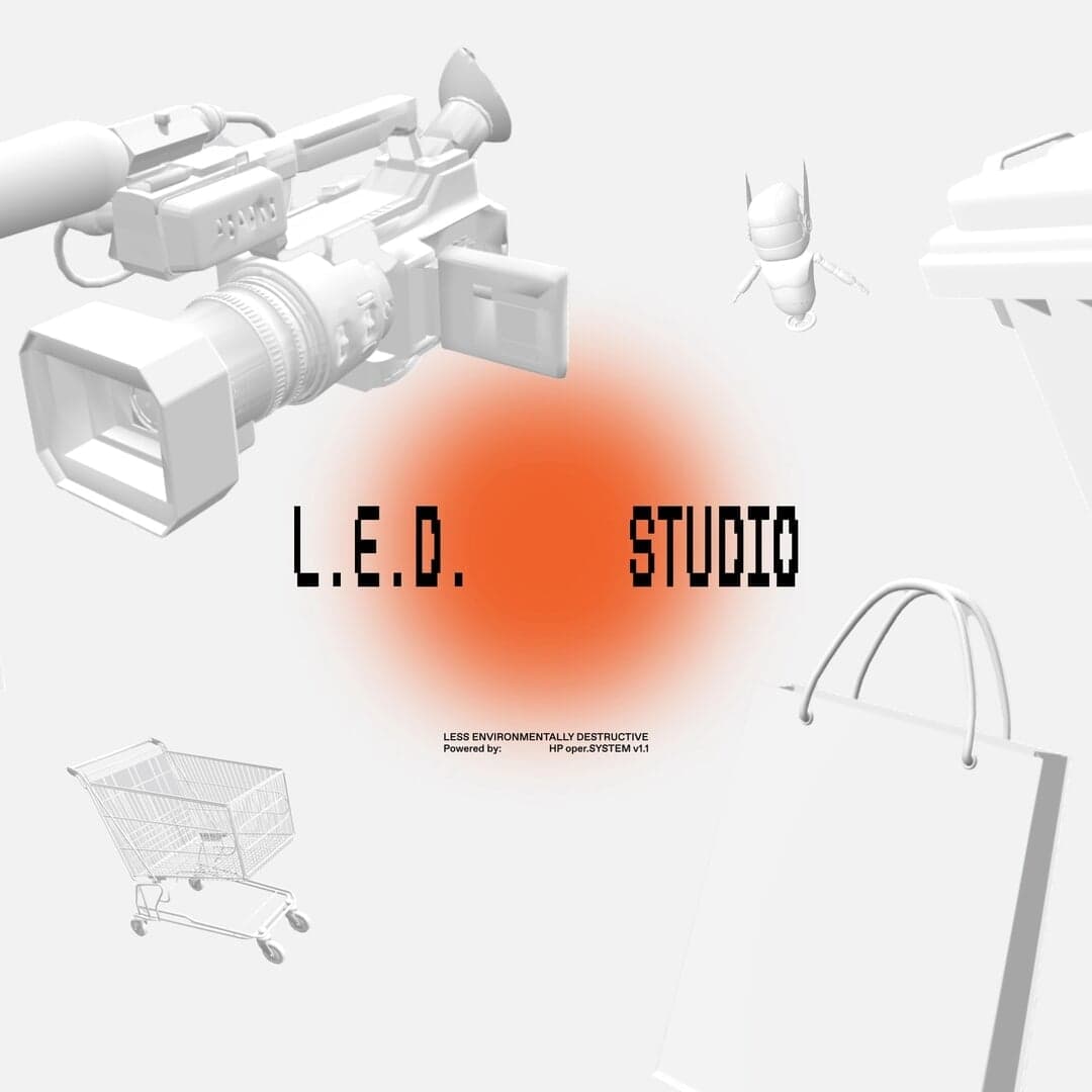 Website Design For Heron Preston Led Studio
