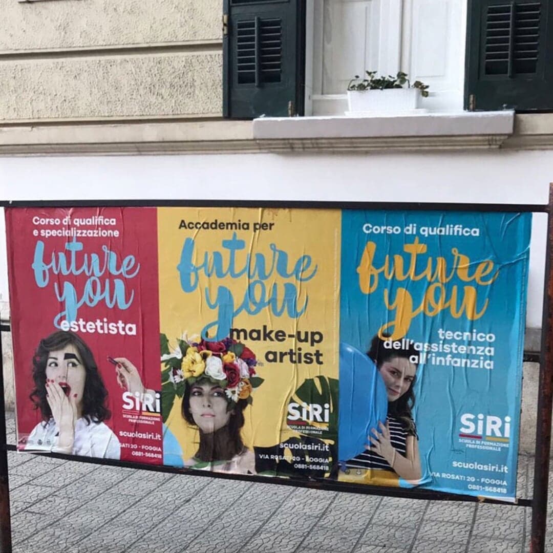 Set Design And Campaign For A Make-up And Hairstyling School