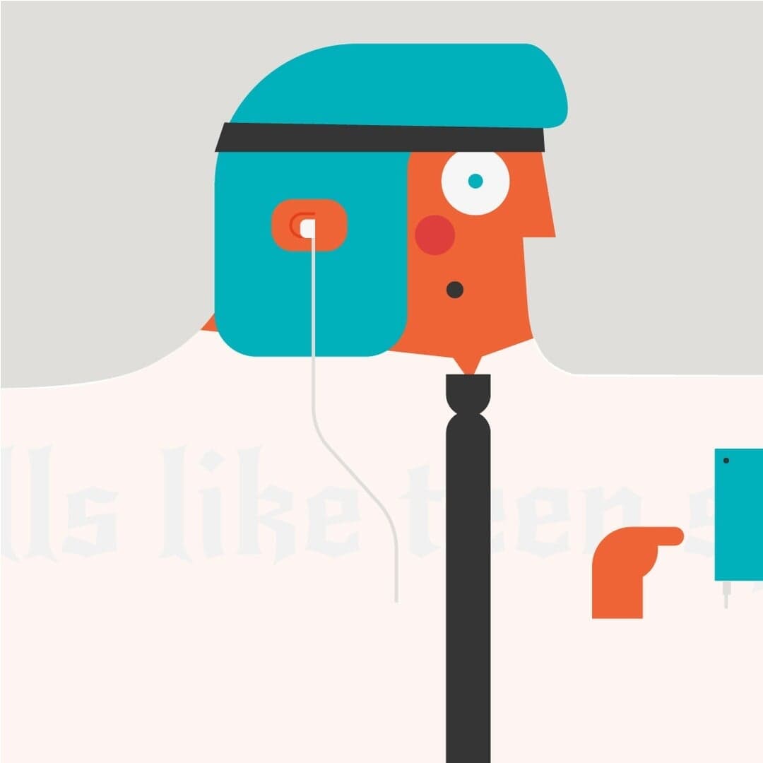 Motion Illustration For Musixmatch Tattoo Campaign