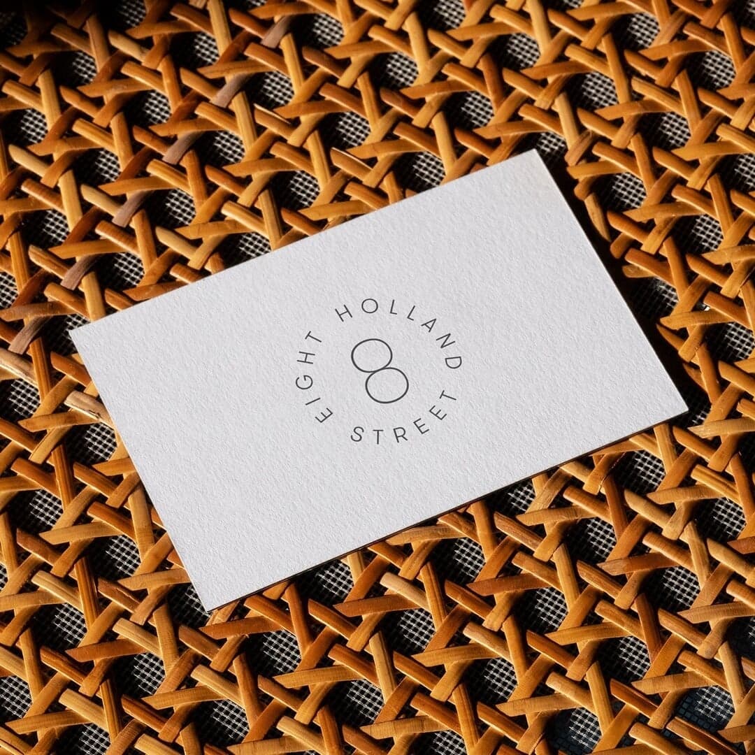 Brand Identity For 8 Holland Street Gallery And Shop