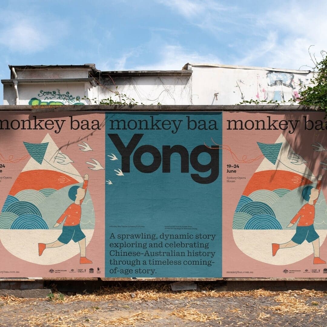 Rebrand For Monkey Baa Theatre Company
