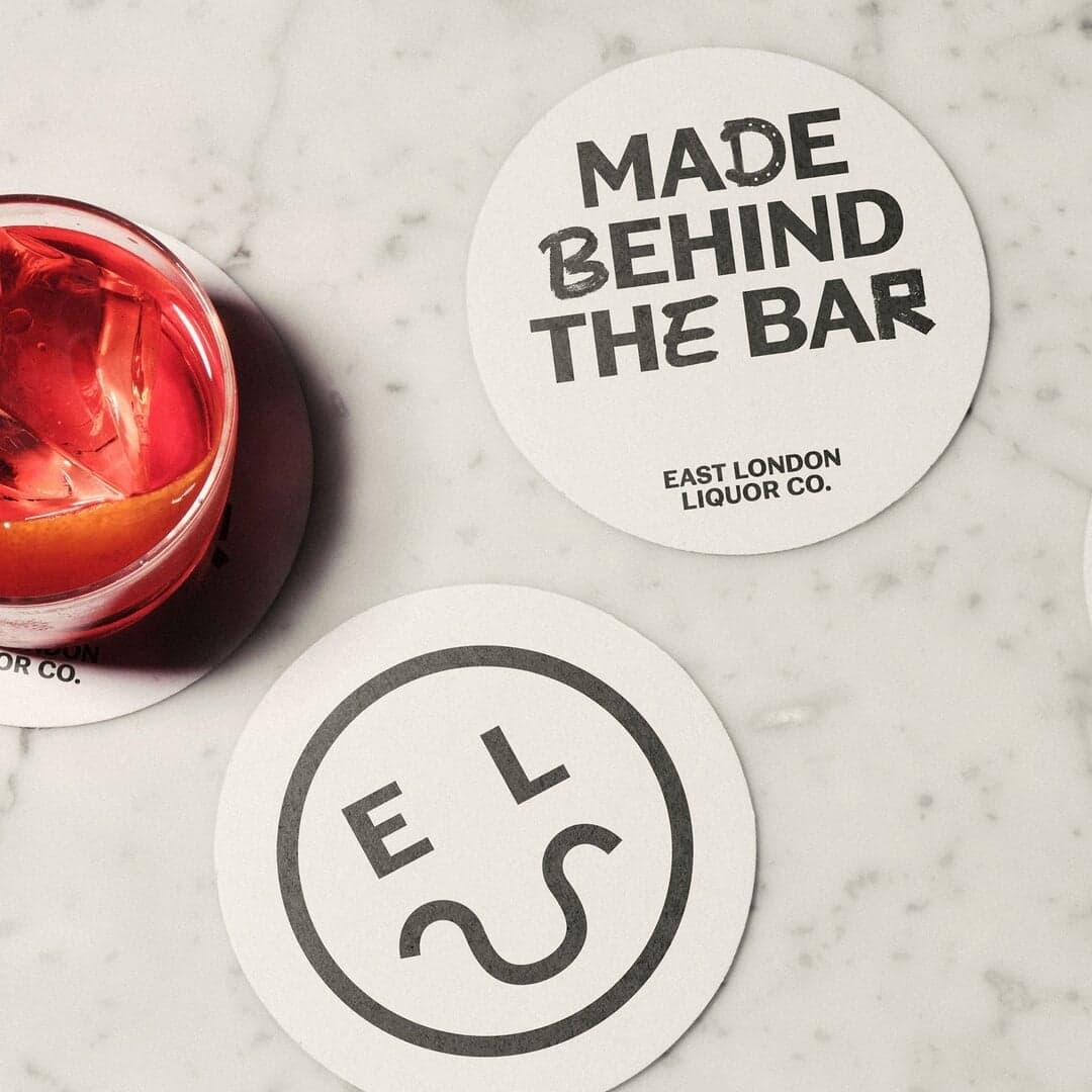 Custom Typeface For East London Liquor Co.