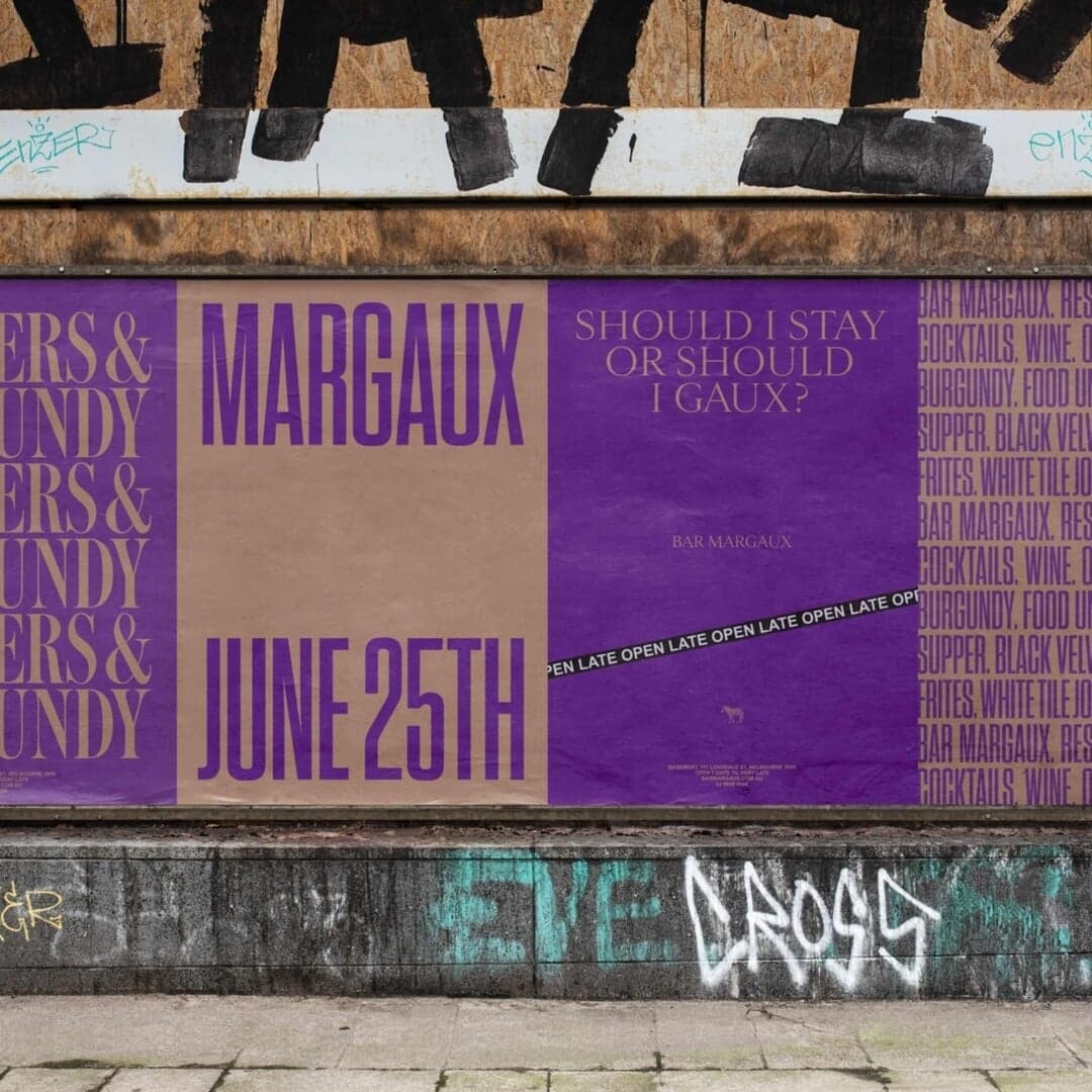 Art Direction For Bar Margaux