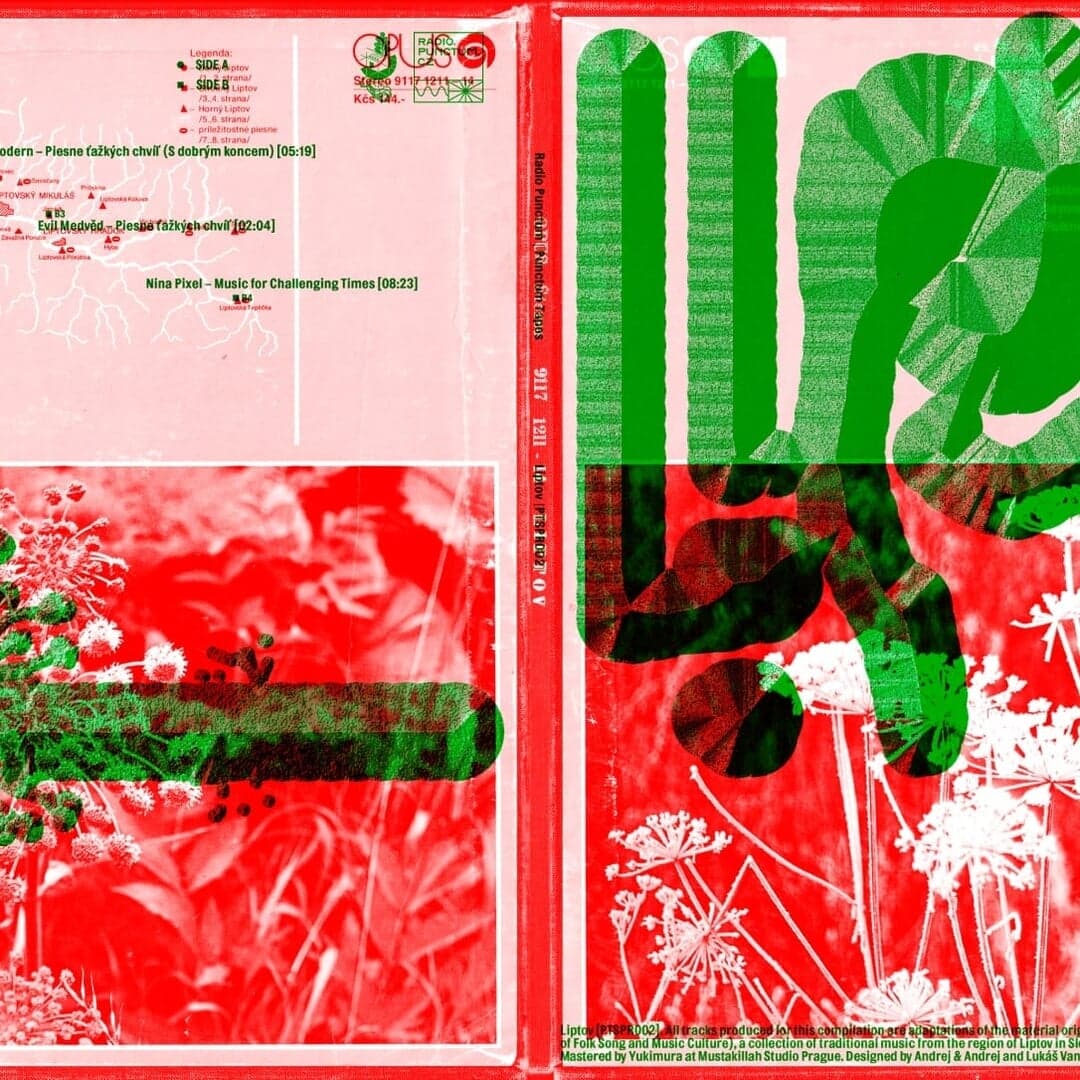 Cover Design For Liptov Electronic Music Compilation