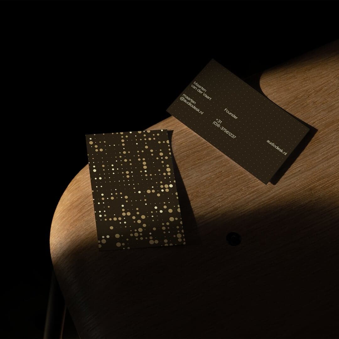 Generative Visual Identity For Audiodesk