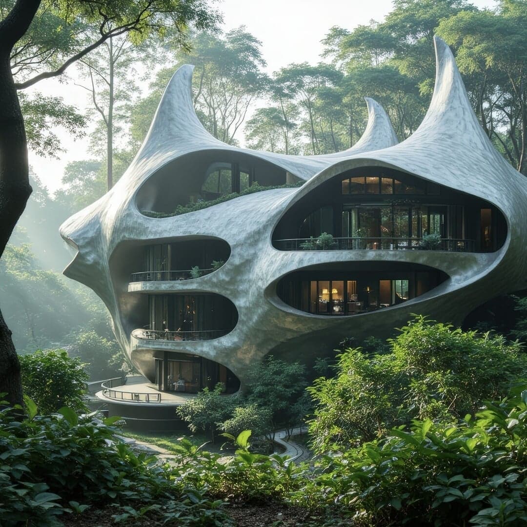 Ai Data Sculpture Installation For Living Architecture: Biophilia