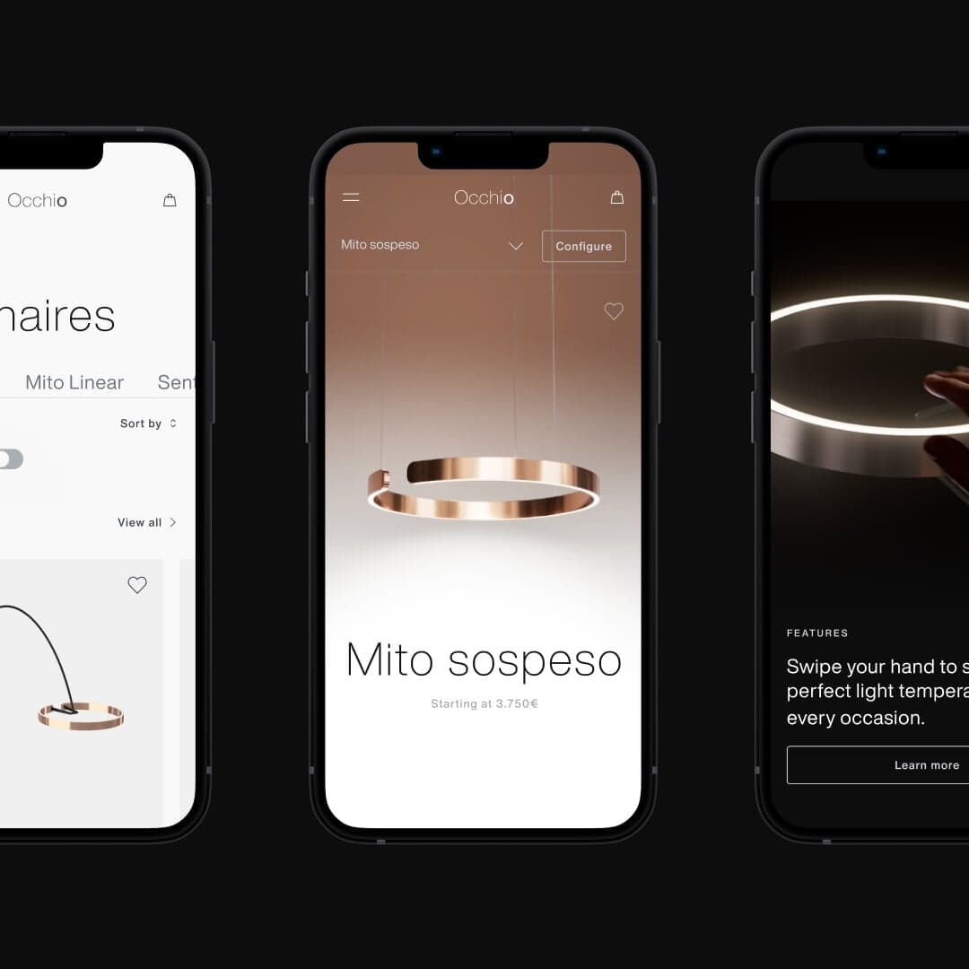 Digital Transformation For Occhio Lighting