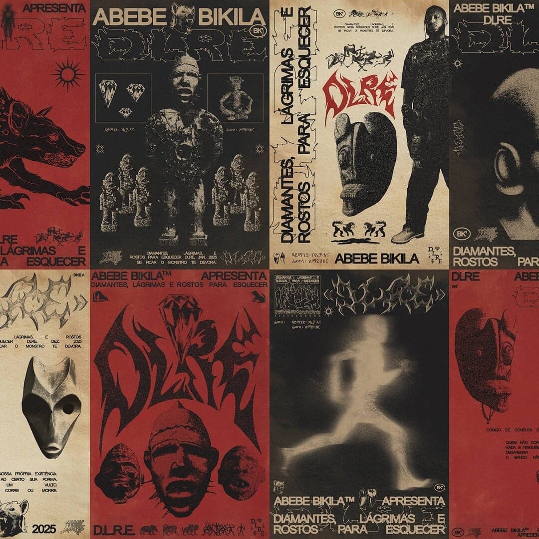 Visual Identity And Film Campaign For Bk’s Album Diamonds, Tears And Faces To Forget