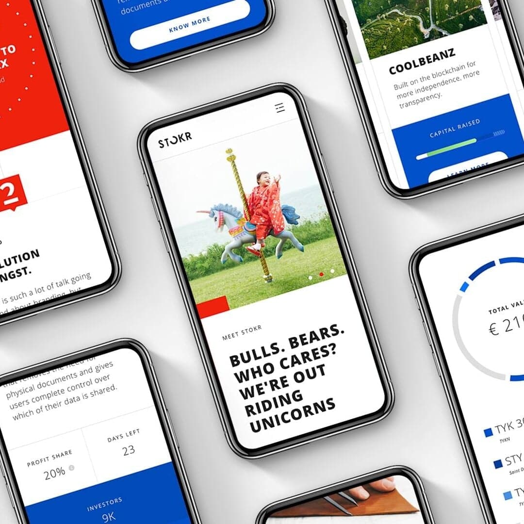 Digital Investment Platform Design For Stokr