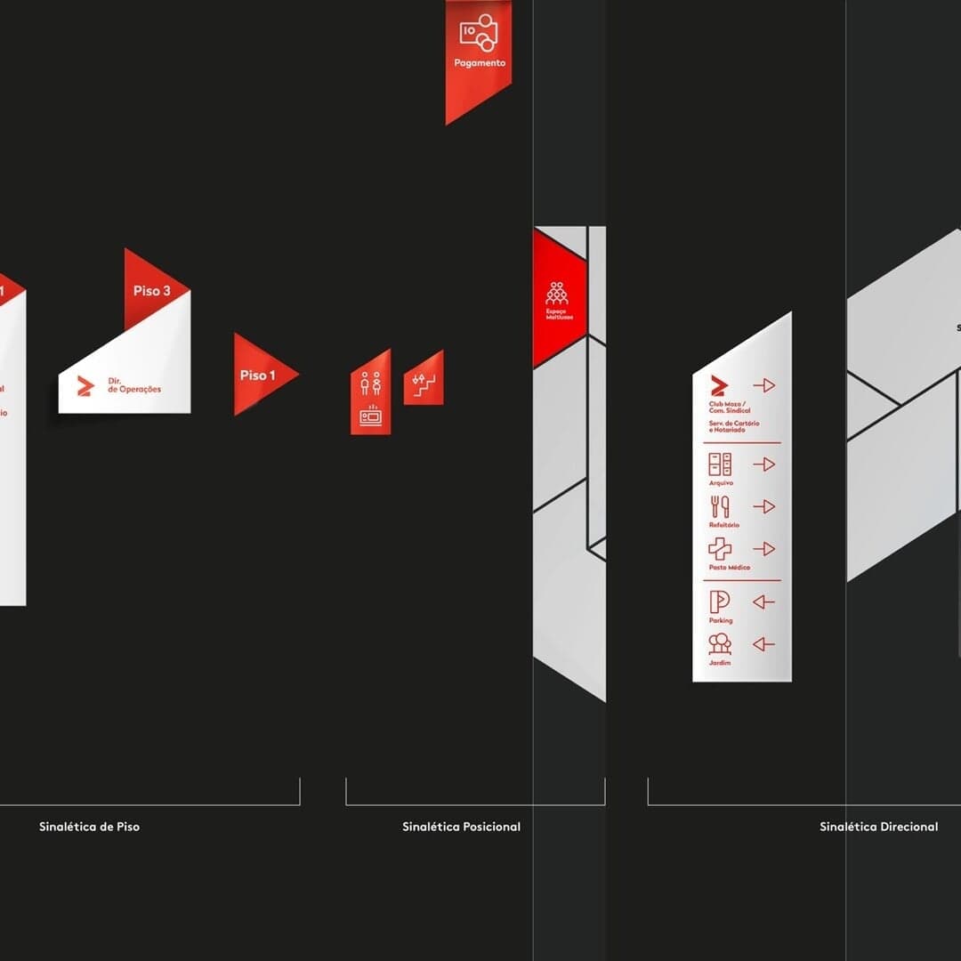 Brand Identity And Environmental Design For Moza Banco Headquarters