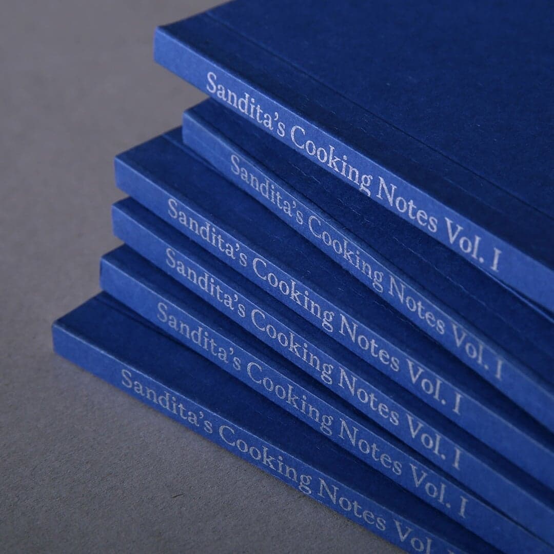 Art Direction And Book Design For Sandita's Cooking Notes Vol. 1