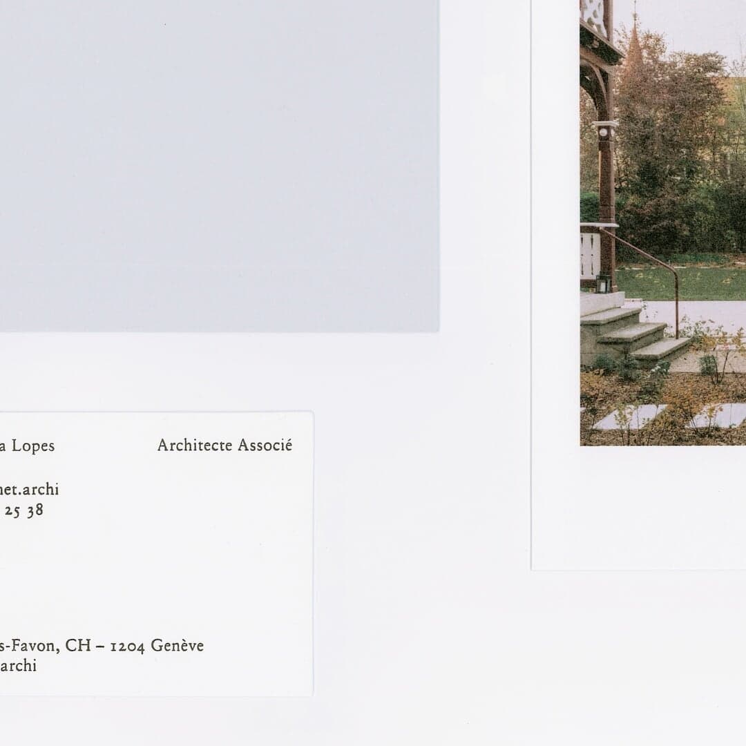 Visual Identity For Cabinet Architectes