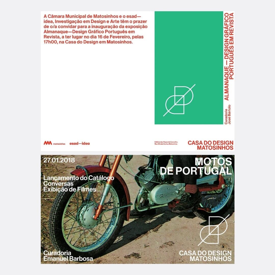 Exhibition Identity For Casa Do Design De Matosinhos