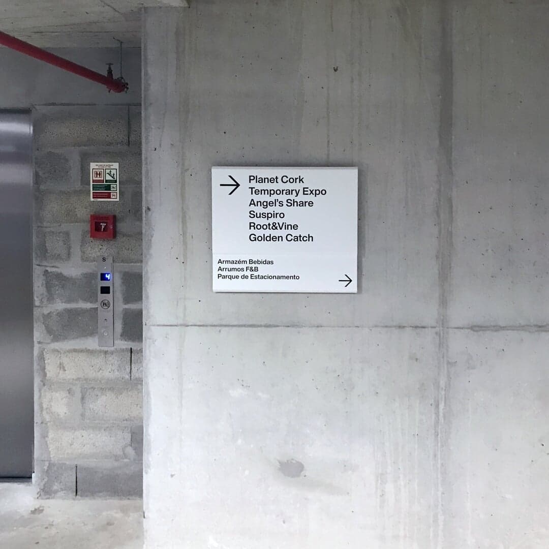 Signage System For Wow Technical Area