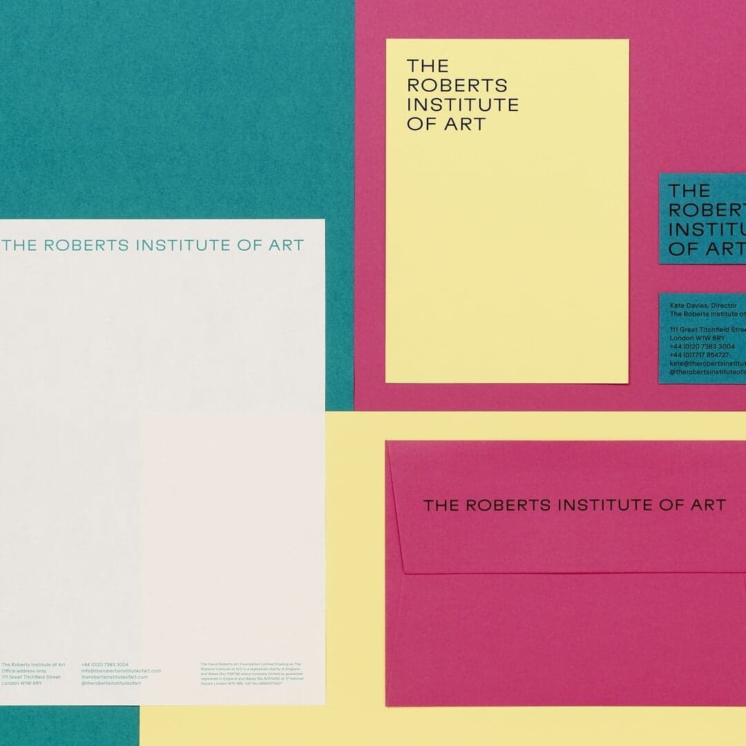 Identity And Website For The Roberts Institute Of Art