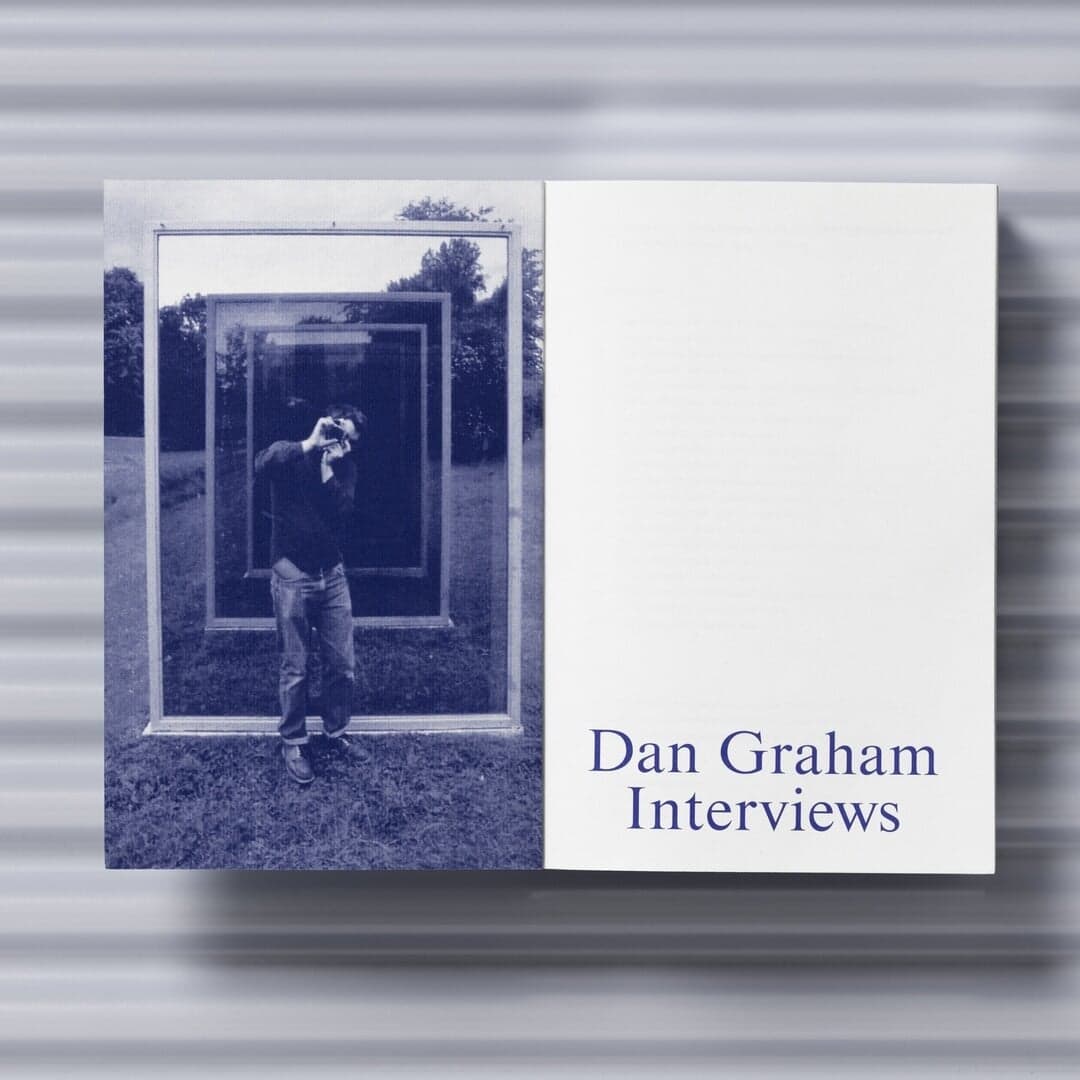 Book Design For Dan Graham: Some Rockin'