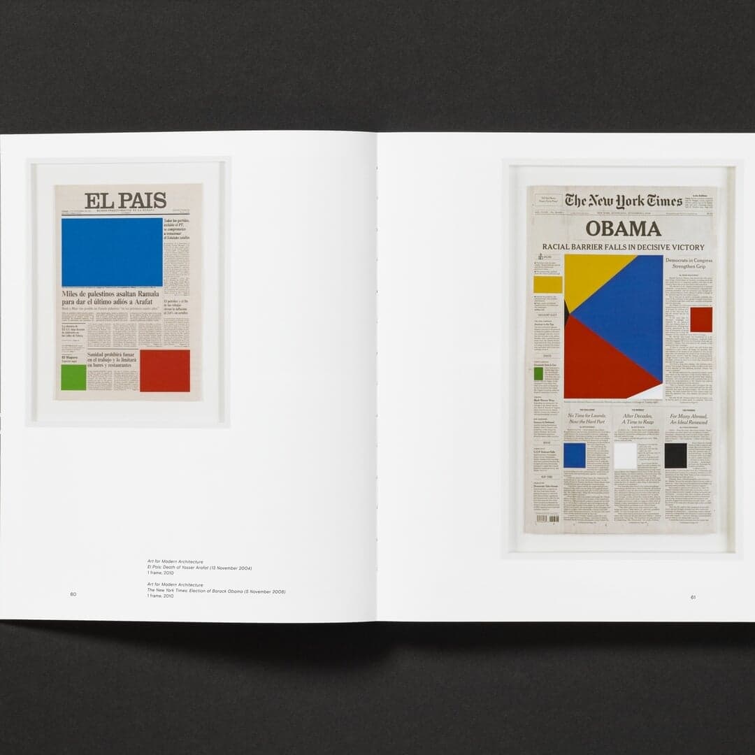Editorial Design For Marine Hugonnier Exhibition Publication