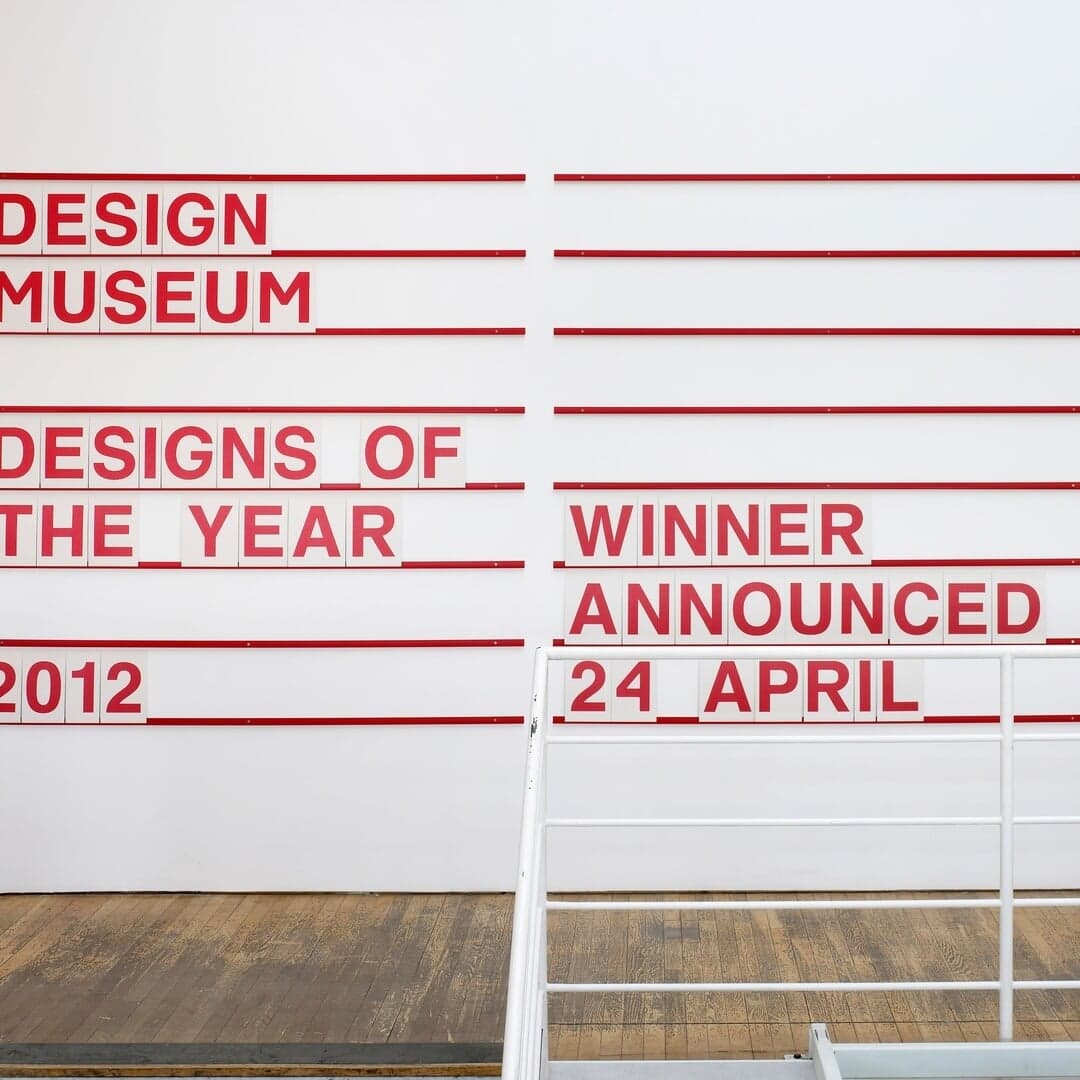 Exhibition Design For Designs Of The Year 2012