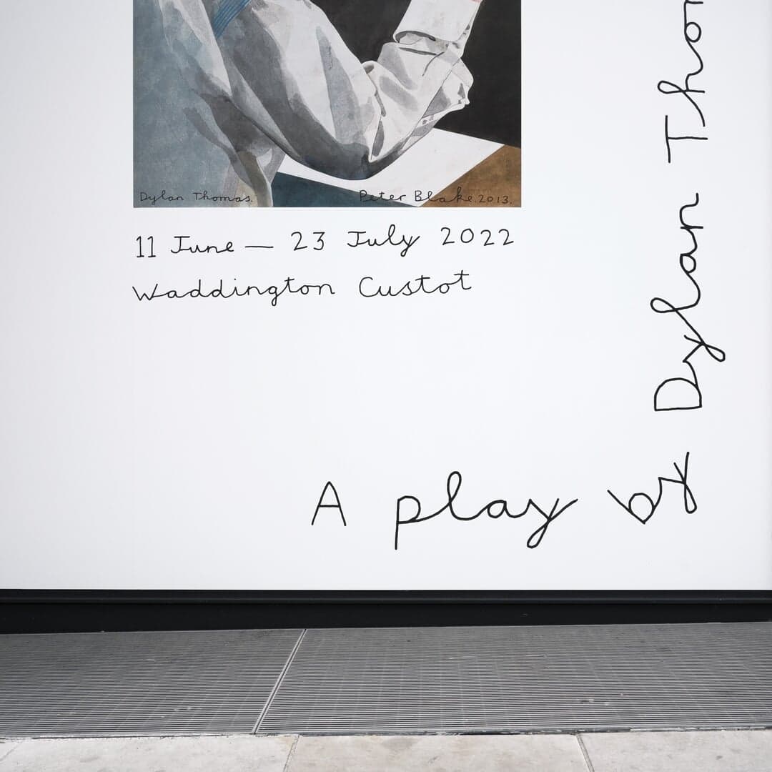 Exhibition Identity For Peter Blake: Under Milk Wood