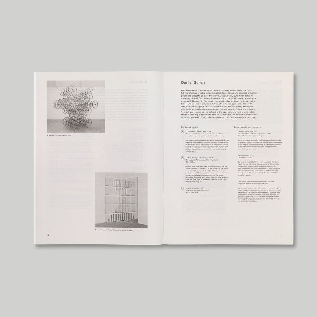 Exhibition Identity For Genius Loci: Spirit Of Place