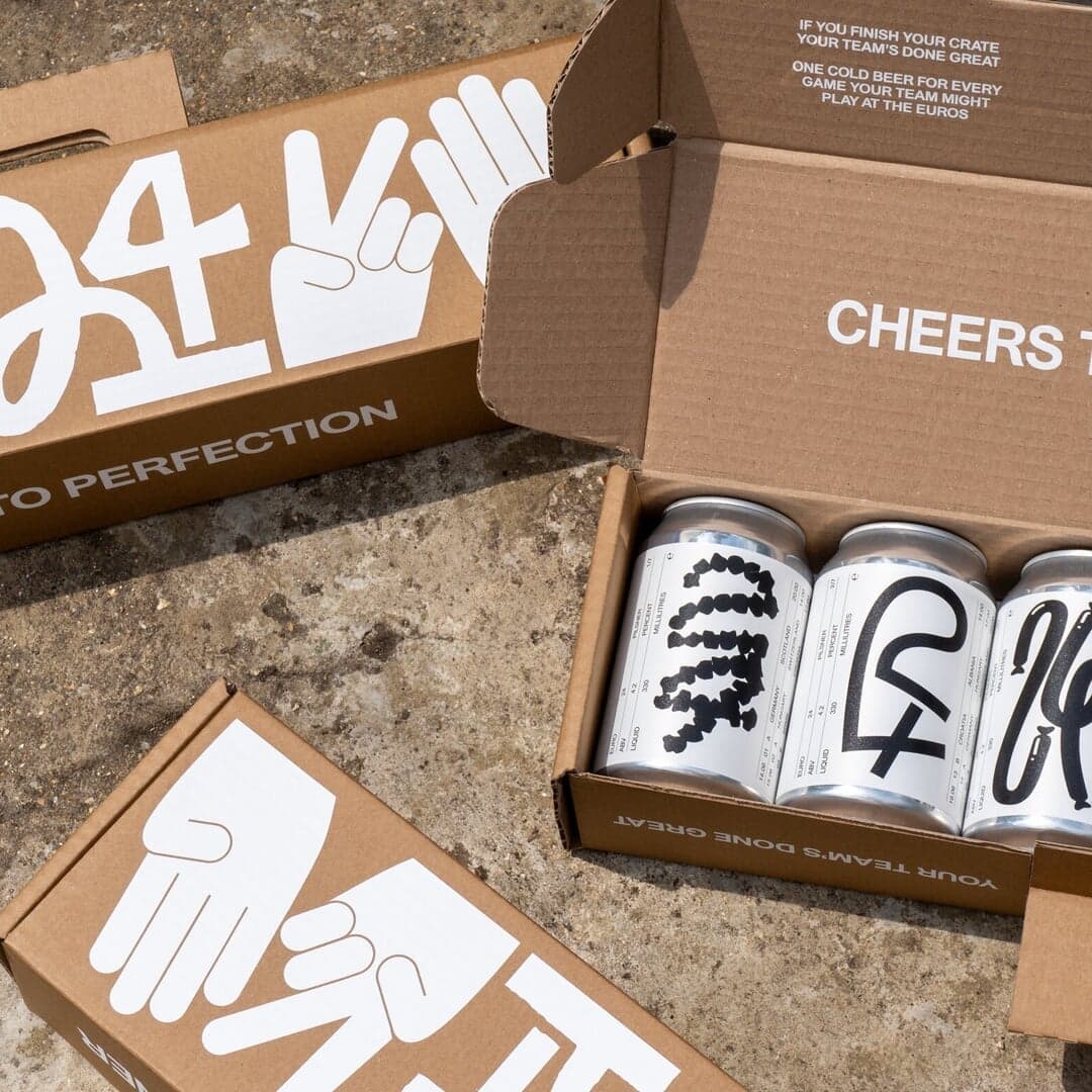 Packaging And Brand Identity For Euro 2024 Beer Chart