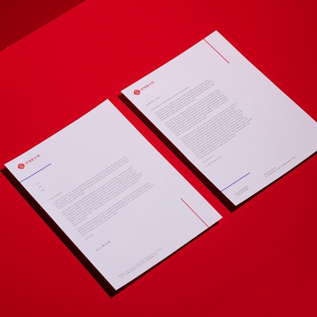 Visual System For Lotte Homeshopping