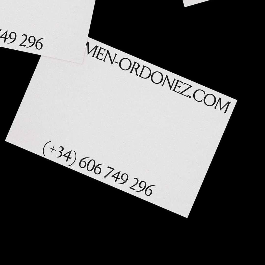 Web Design And Visual Identity For Carmen Ordóñez