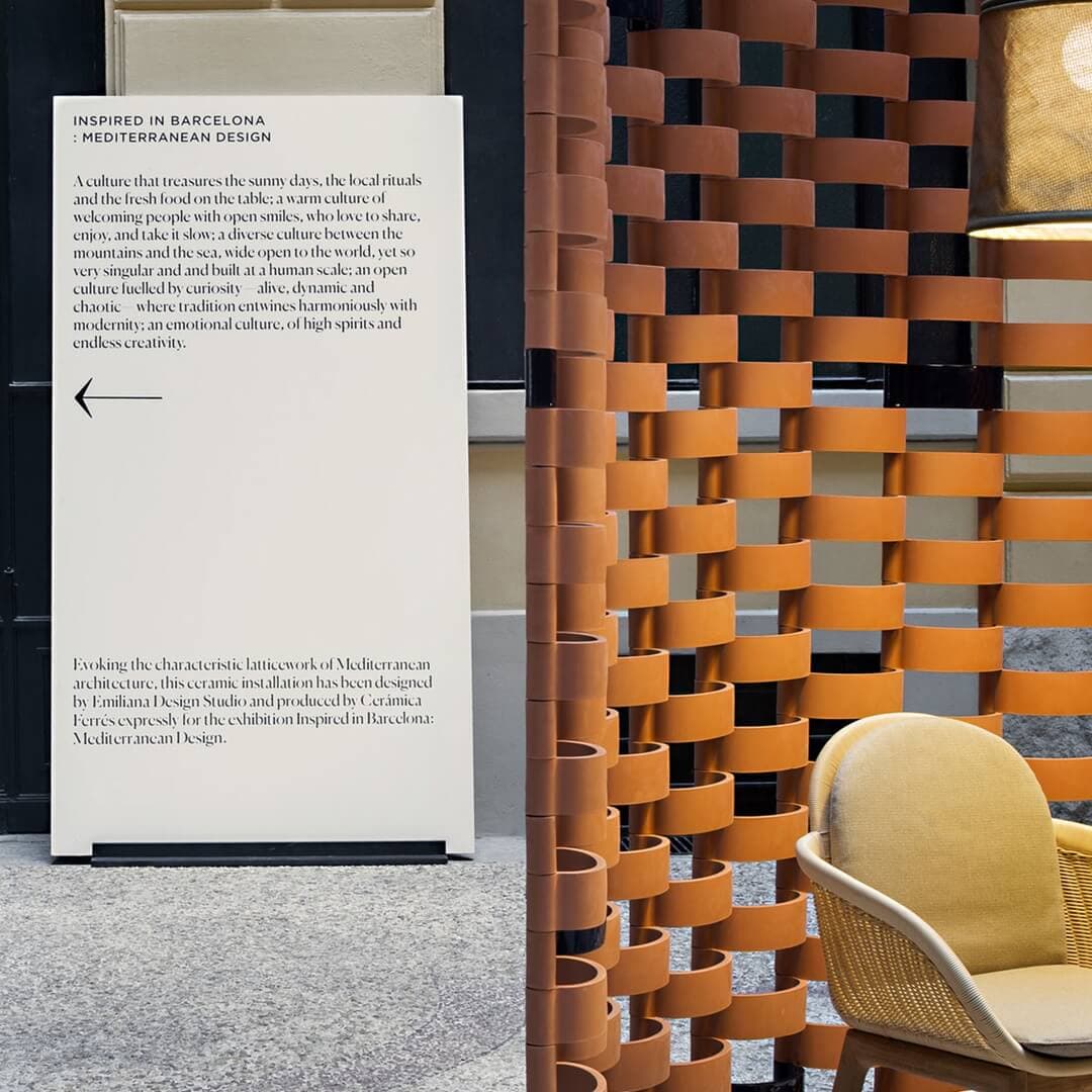 Signage And Web Design For Inspired In Barcelona: Milano Exhibition