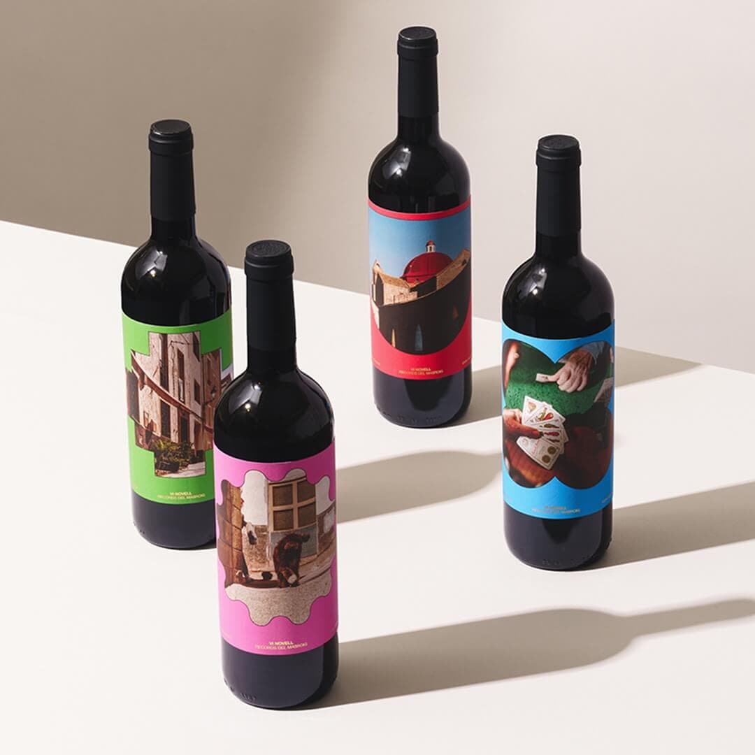 Packaging Design For Vi Novell Wine