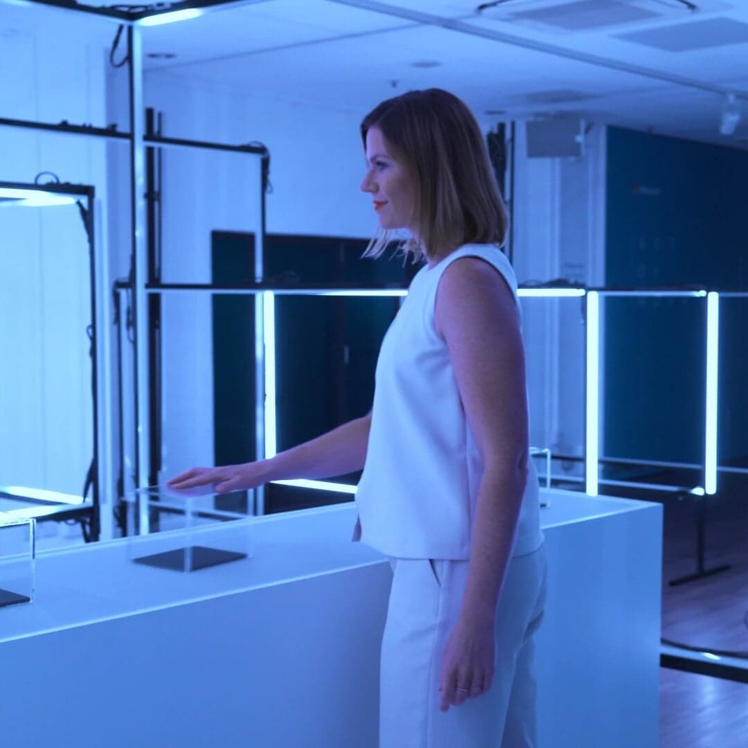 Interactive Light Installation For Microsoft