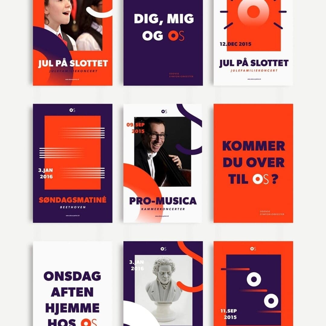 Branding And Website For Odense Symphonic Orchestra