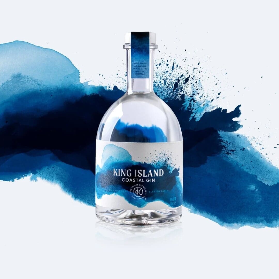 Packaging And Brand Identity For King Island Coastal Gin