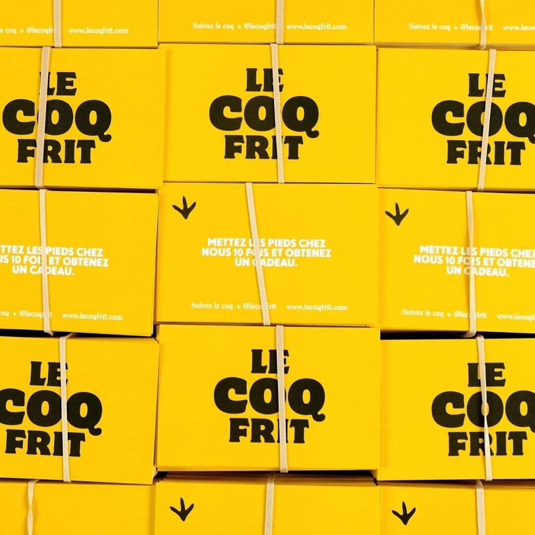 Brand Identity And Packaging For Le Coq Frit