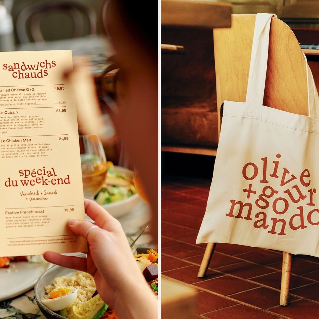 Brand Identity For Olive+gourmando