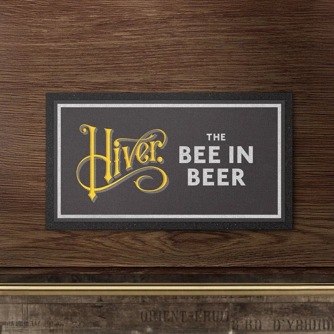 Naming And Packaging Design For Hiver Honey Beer