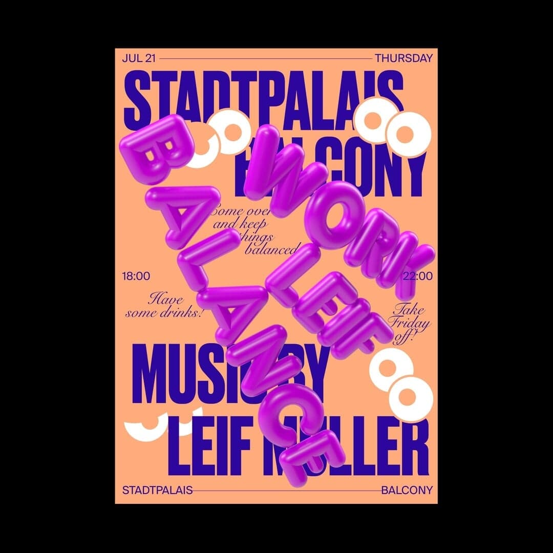 Poster Series For Cultural Events 2021–2022